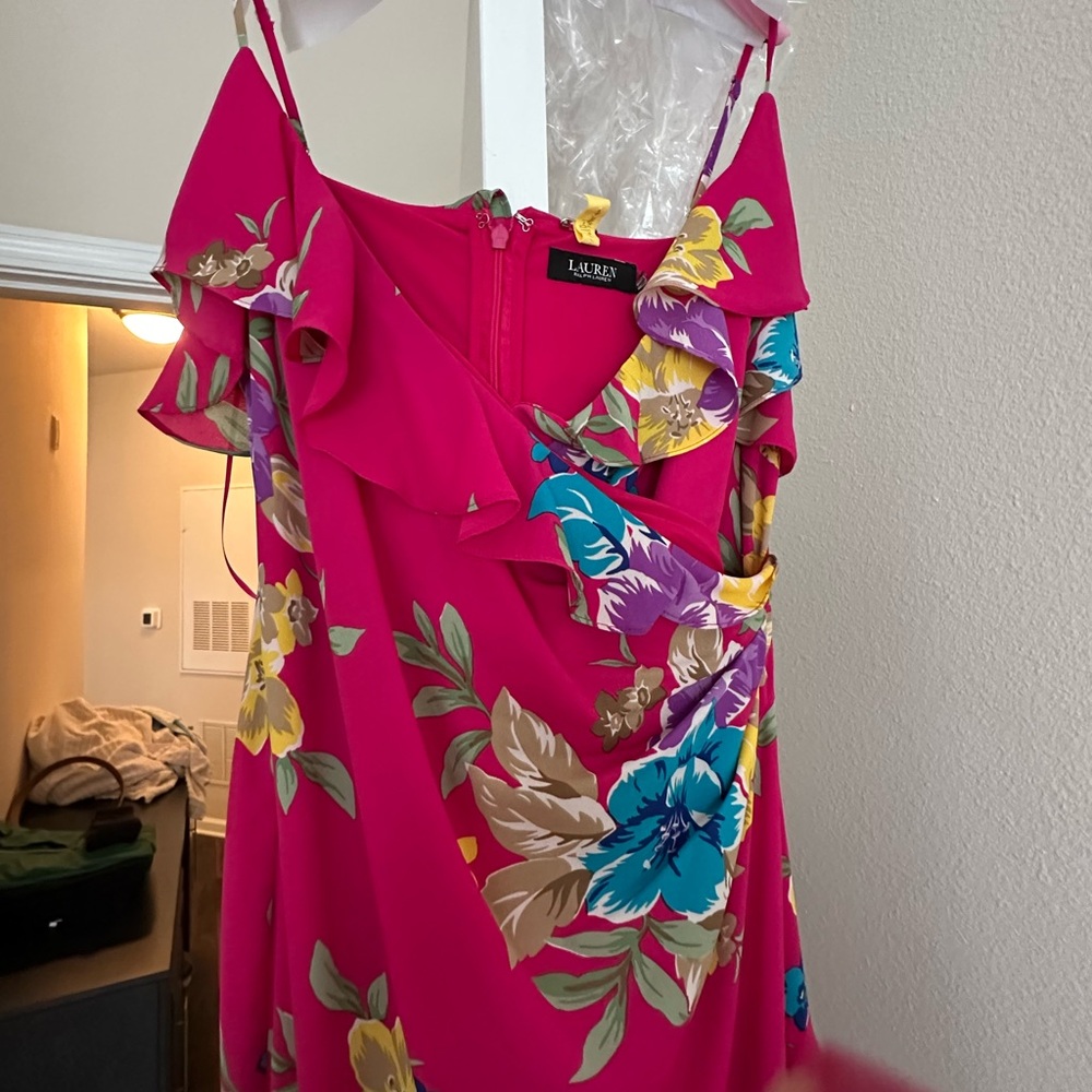 Pink formal dress